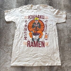 NARUTO Ichiraku Ramen White Graphic T-Shirt 🍜